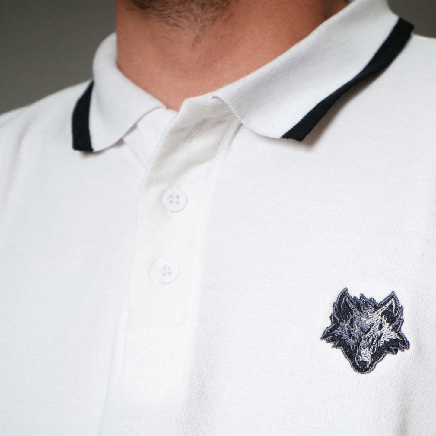 Boom Esports White Polo Shirt