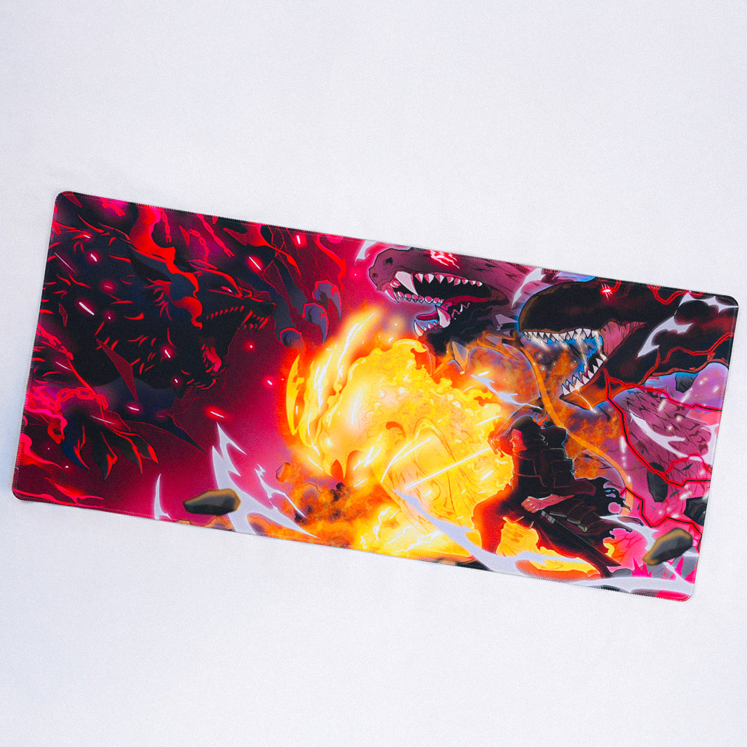 Here Comes The Beast - Deskmat
