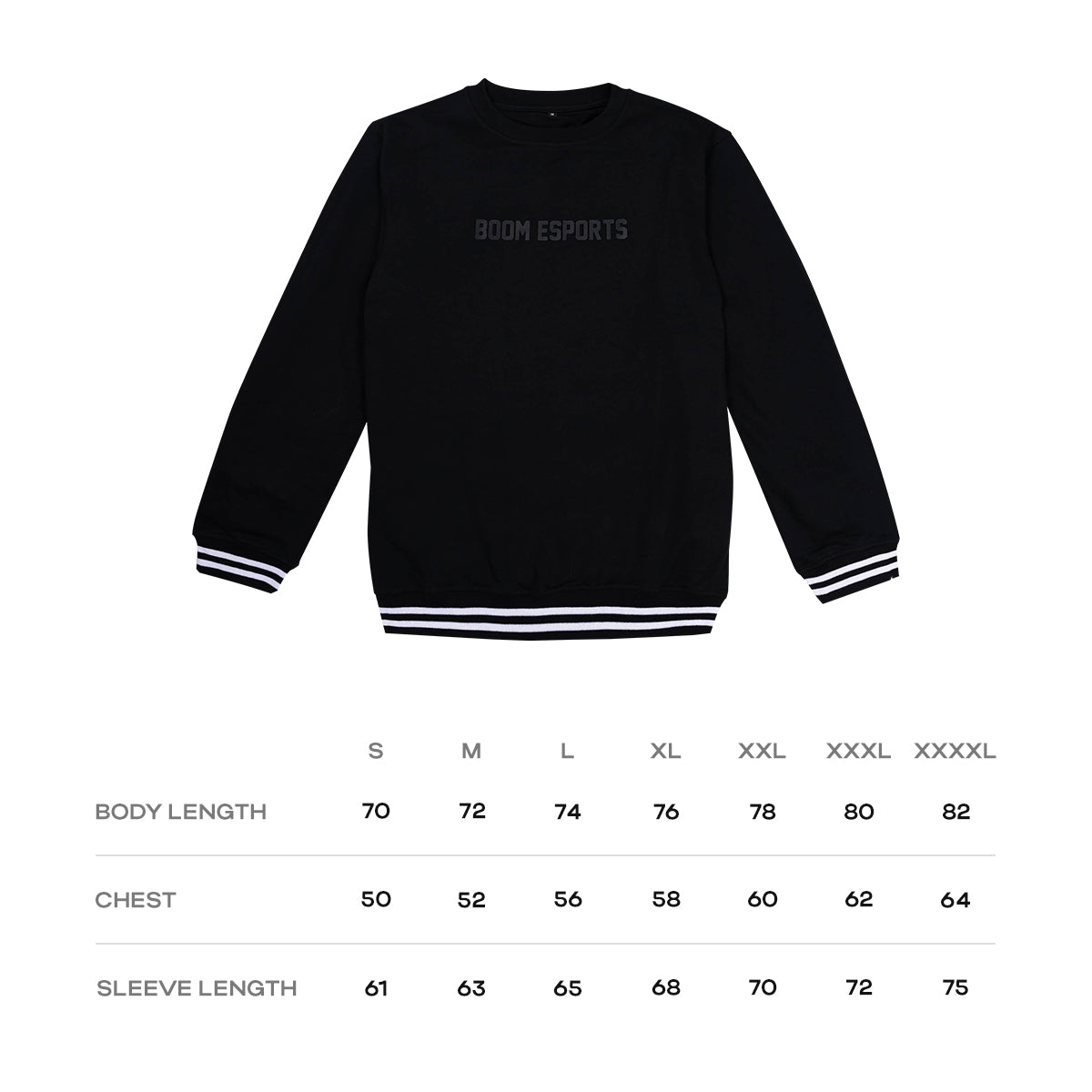 BOOM Esports Stripes Sweater