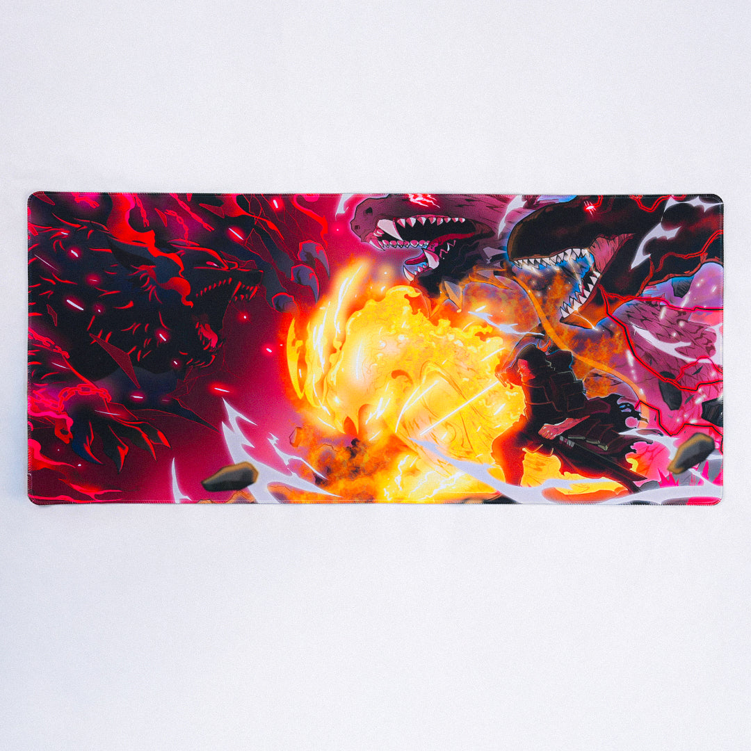 Here Comes The Beast - Deskmat