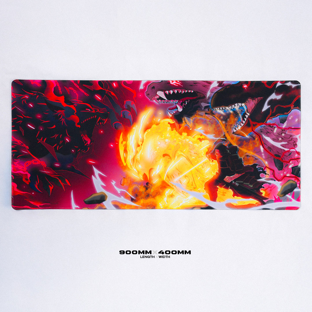 Here Comes The Beast - Deskmat