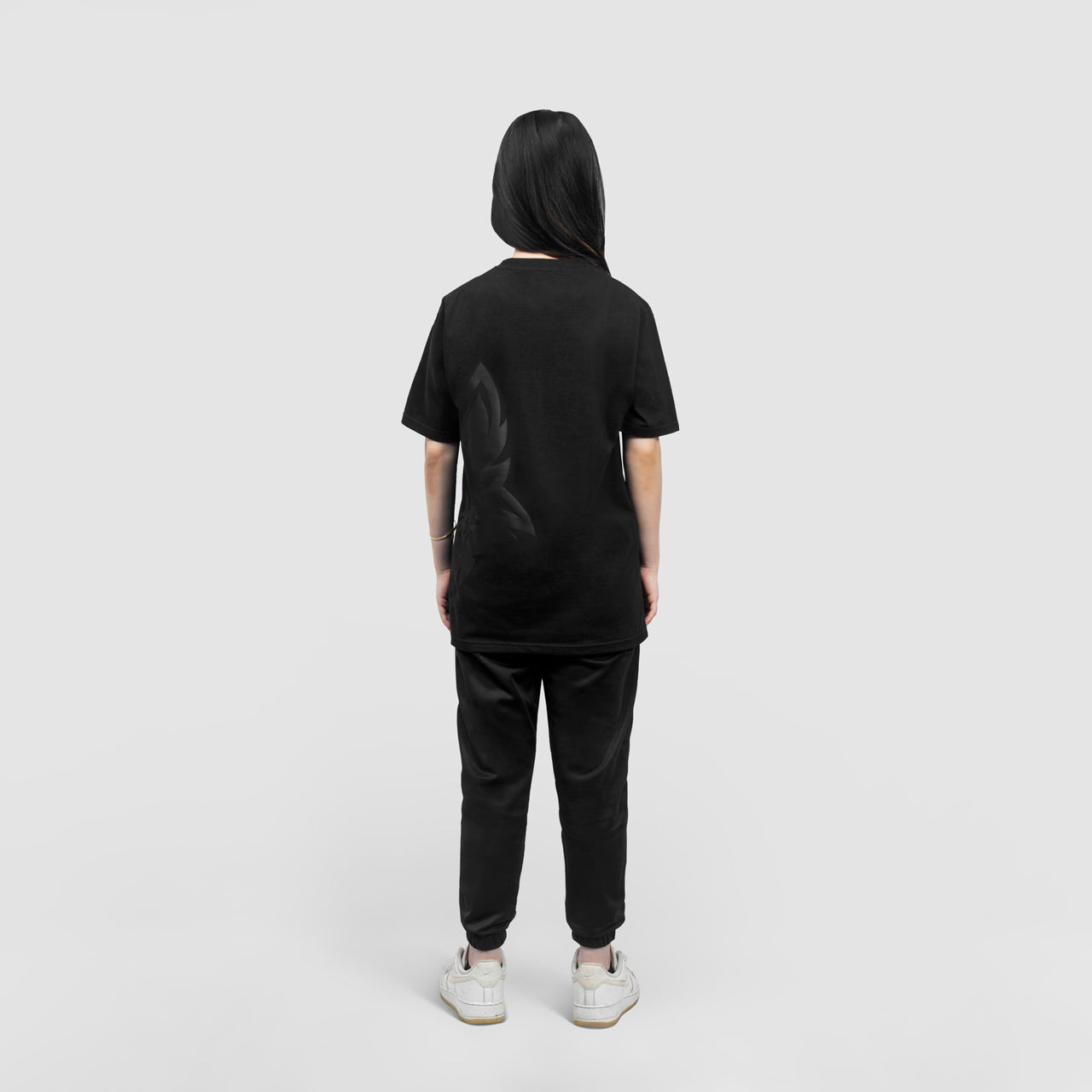 Boom Esports Half Logo Black on Black T Shirt