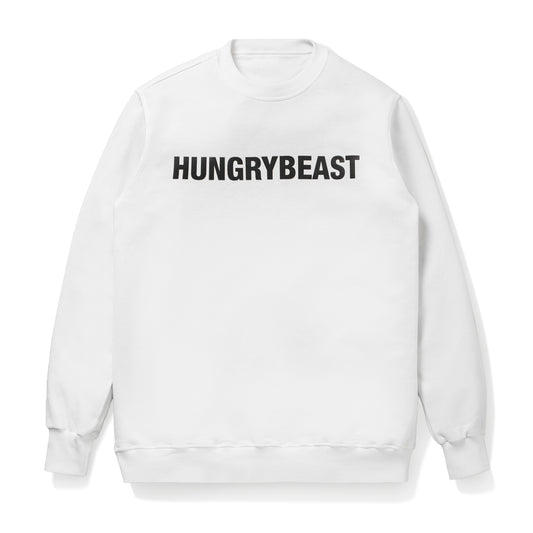 Hungrybeast Crewneck White