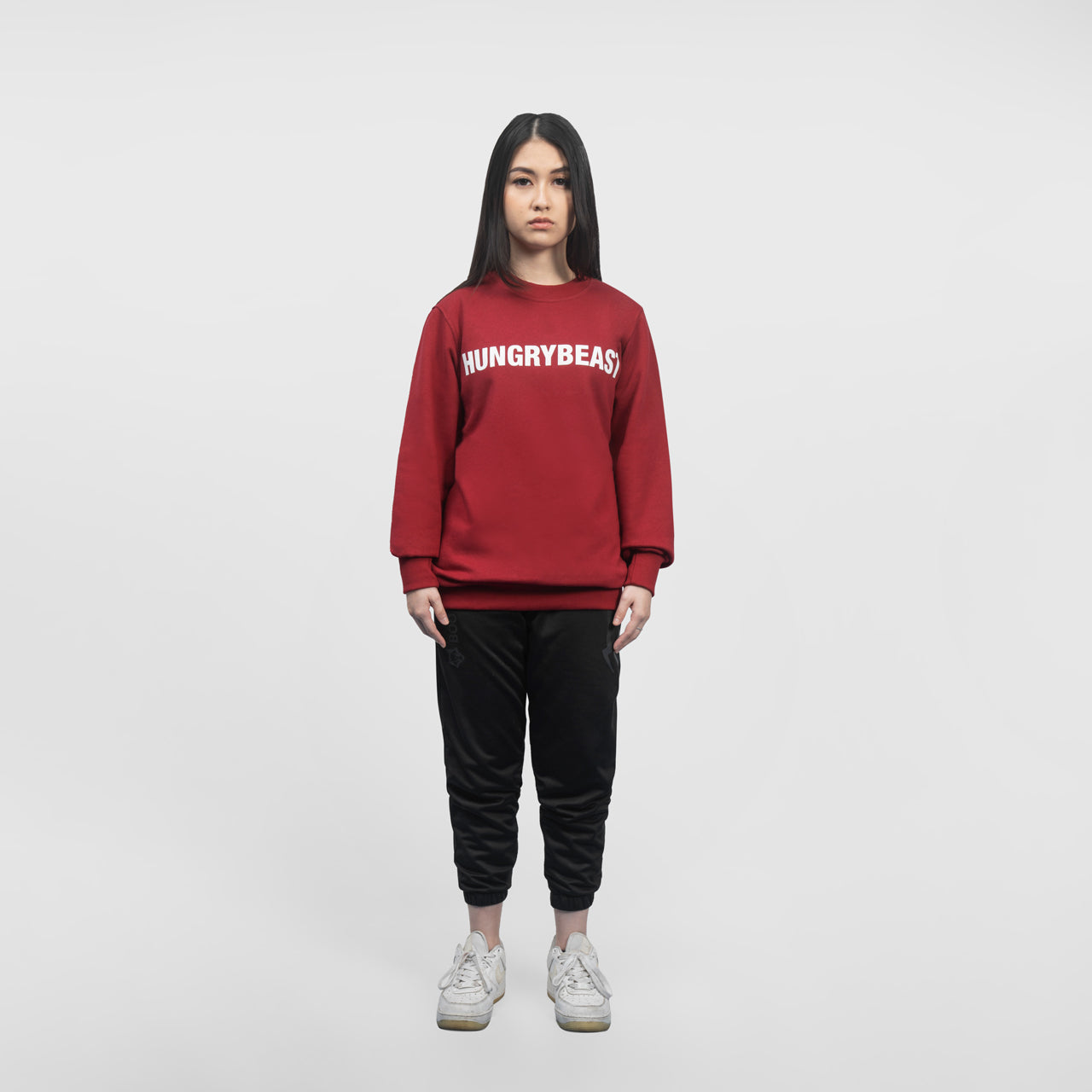 Hungrybeast Crewneck Maroon