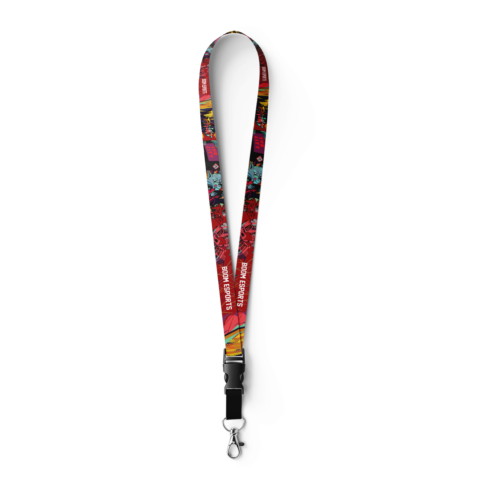 Lanyard Graffiti BOOM Esports – Merch BOOM Esports