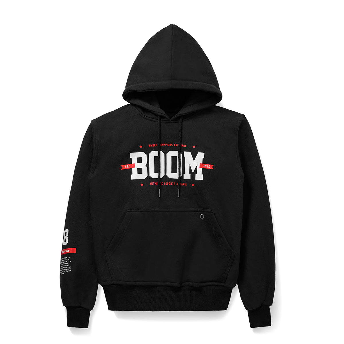 Boom Merch 8 Originals Hoodie - Boom Esports – Merch BOOM Esports