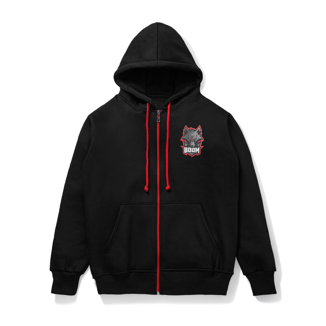 Boom Merch Hoodie Zipper Boom Esports – Merch BOOM Esports